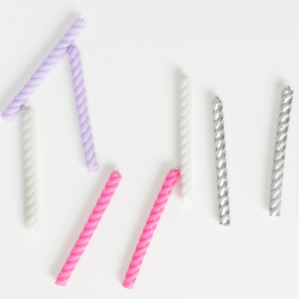 Набор свечей для торта «С Днем Рождения»